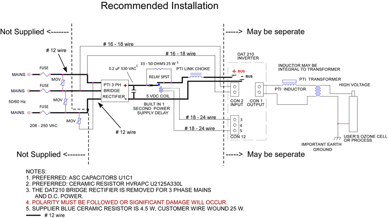 Plasma Technics - DAT210 Inverter Assembly