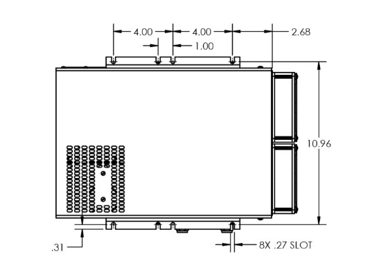 bottom (short bracket)